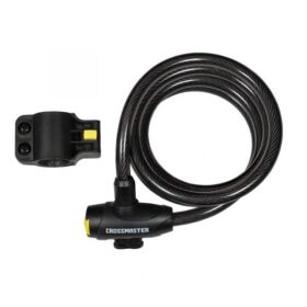 CANDADO C/CABLE ACERO 25X1500 CROSS