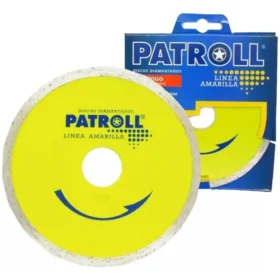 DISCO CONTINUO 7 PATROLL 180MM AMARILLO PYC-7